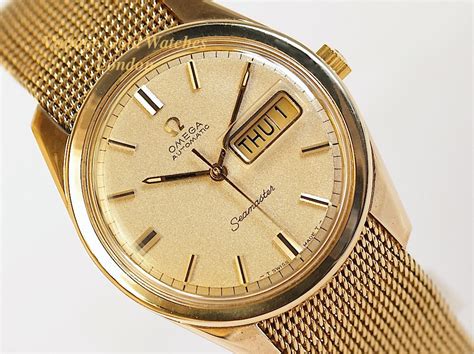 omega ladies vintage gold watch|old omega watches 1970s price.